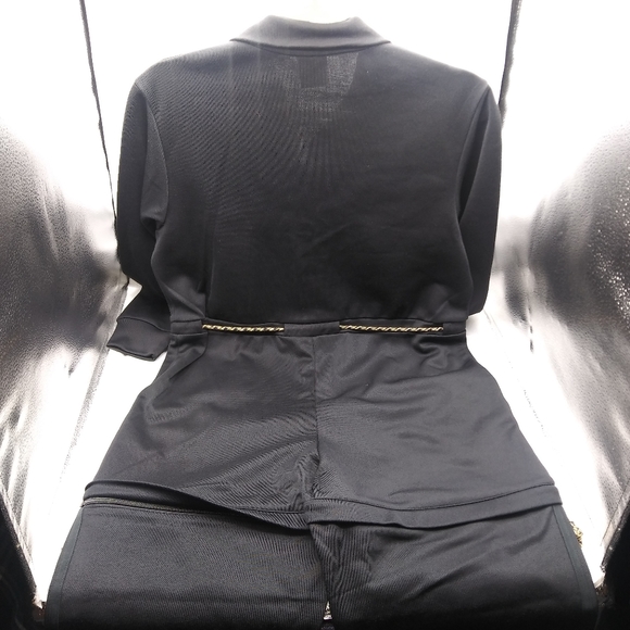 Adidas Womens Originals R.Y.V. Black/ Gold Romper - Picture 5 of 11